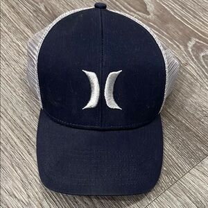 Hurley Navy and Gray Trucker Hat
